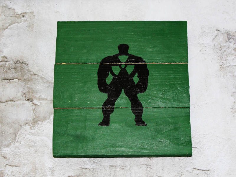 Marvel Hulk Pallet Art